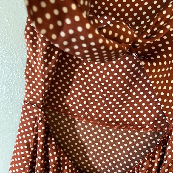 Hyped Unicorn polka dot backless dress. Size Small - Picture 6 of 8